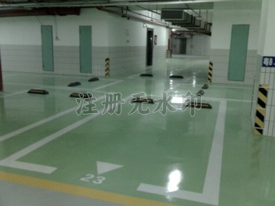 停车场地坪效果图