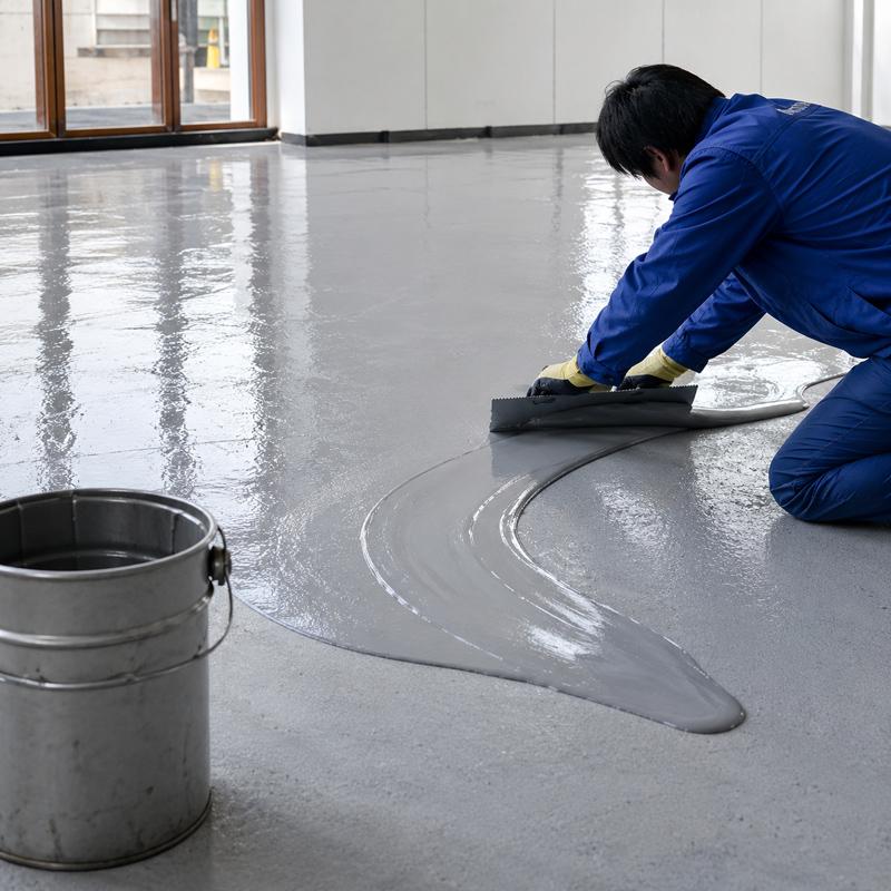 地坪施工过程记录