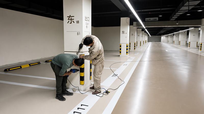 停车场交通设施
