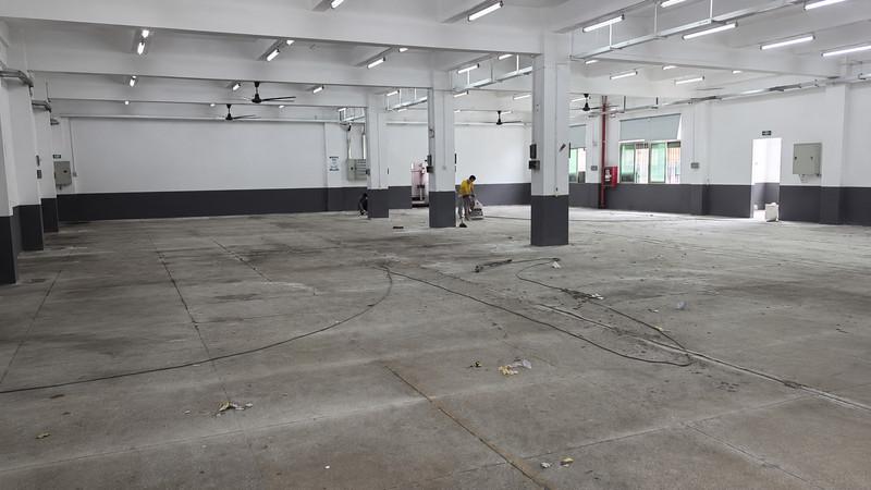 深圳市振兴隆五金新厂房基层处理前全貌