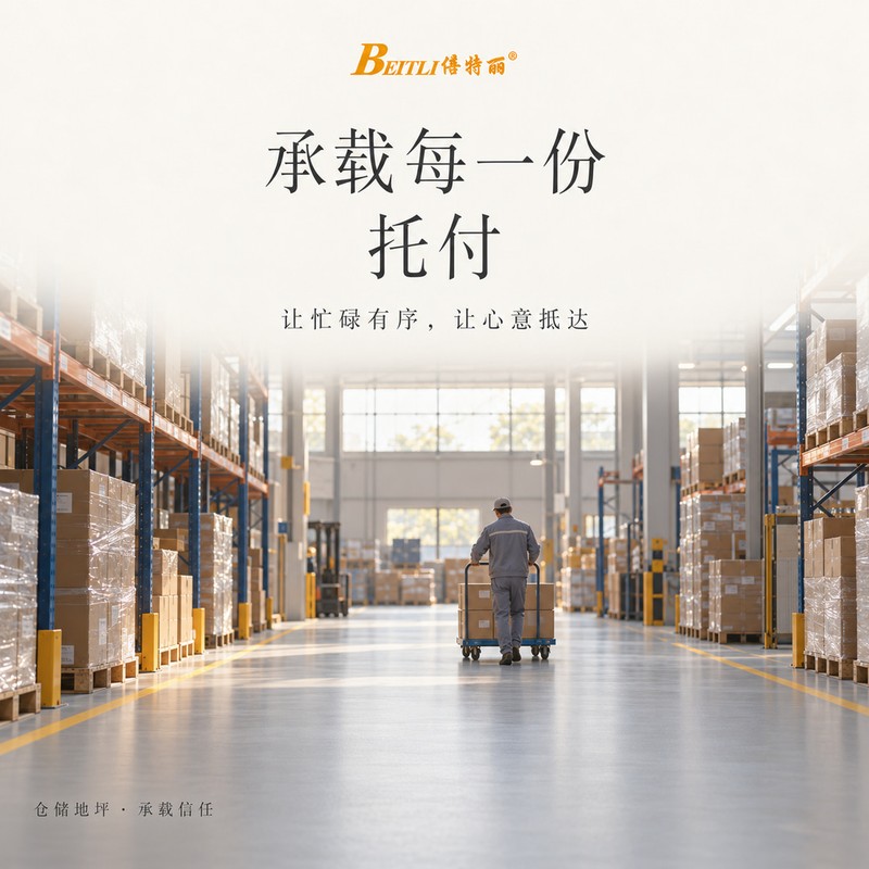 仓储地坪与员工日常作业